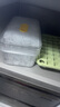 京東京造 冰塊模具 冰格制冰凍冰盒冰塊制作神器 配冰鏟（雙層60粒） 曬單實(shí)拍圖