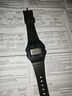 卡西歐（CASIO）小方塊簡(jiǎn)約復(fù)古防水電子學(xué)生表男女手表情人節(jié)禮物 F-91W-1 曬單實(shí)拍圖
