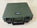 SMRITI上海傳承2925系列加厚型PP材質(zhì)堅固耐用手提工具箱可訂制內襯模型 2925L軍綠色空箱 曬單實(shí)拍圖