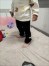 G.DUCKKIDS小黃鴨兒童打底褲女童連褲襪嬰兒褲襪春秋外穿長(zhǎng)褲女孩寶寶打底襪 白色 80 尺碼6-12月【75-85cm】 曬單實(shí)拍圖