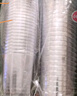 拜杰胖胖杯奶茶杯一次性杯子飲品咖啡杯帶蓋帶吸管+貼紙 500ML*50套 曬單實(shí)拍圖