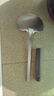 廚師炒菜勺廚房貴州炒勺湯勺胡桃木蘑菇鏟家用廚具鏟子清倉冰鏟 大號(hào)勺子 曬單實(shí)拍圖