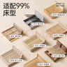 丸丫K2嬰兒床圍欄寶寶防摔防護(hù)欄床邊防掉檔板免打孔簡(jiǎn)灰1.8+2+2三面 曬單實(shí)拍圖