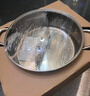 蘇泊爾 SUPOR  304不銹鋼加厚復(fù)底鴛鴦火鍋28CM 電磁爐通用 ET28BS02 曬單實(shí)拍圖