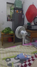 美的（Midea）電風(fēng)扇 家用七葉立式落地扇宿舍臥室輕音節(jié)能搖頭桌面小風(fēng)扇大風(fēng)力空氣循環(huán)風(fēng)扇 SAF30AC  曬單實拍圖