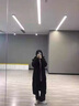 Rindu北勢羽絨服中戲同款藝考男女秋冬季時(shí)尚韓版款外套加厚白鴨絨綿襖 黑色 3XL XXXL 曬單實(shí)拍圖