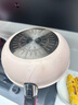 特福（Tefal）鍋具套裝烹飪鍋煎炒鍋奶鍋可拆卸手柄不粘鍋百變套鍋五件套奶茶白 曬單實(shí)拍圖