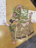 若物木藝繁花櫻花積木花束教師節(jié)diy手工制作生日禮物女生   曬單實(shí)拍圖