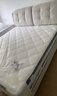 芝華仕（CHEERS）五星布床雙人奶油風(fēng)極簡(jiǎn)軟包婚床排骨架帶床墊C388白1.8m 曬單實(shí)拍圖