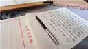 英雄（HERO）鋼筆007暗尖經(jīng)典復(fù)古懷舊0.5mm擠壓式鋼筆小學(xué)生專用男女款練字書寫銥金筆成人書法墨水筆免費刻字 紅色-【單支裝】 暗尖 0.5mm 官方標(biāo)配 曬單實拍圖