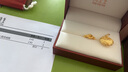 周生生富貴如意寶寶長(cháng)命鎖 黃金吊墜金鎖足金掛墜不含項鏈 09300P計價(jià) 3.42克(含工費100元) 曬單實(shí)拍圖