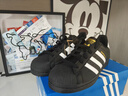 ADIDAS阿迪達斯三葉草SUPERSTAR男女金標貝殼頭黑金休閑板鞋EG4959 EG4959 38 曬單實(shí)拍圖