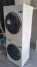 美的（Midea）洗烘套裝10公斤家用滾筒洗衣機(jī)+熱泵烘干機(jī)組合一體機(jī)超薄嵌入  以舊換新  國家補(bǔ)貼20% 清風(fēng)明月2.0洗烘塔MGH20A-W+AIR海鹽白 曬單實(shí)拍圖