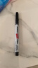 斑馬牌（ZEBRA）MO-12A1-SNZ-BK 油性記號筆小單頭標簽記號筆 黑色 單支裝 曬單實(shí)拍圖