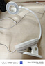 飛利浦（PHILIPS） 可夾式充電護眼臺燈 led夾子燈 兒童學(xué)生閱讀護眼燈臥室床頭燈 旗艦款【3000毫安】白色+線(xiàn) 曬單實(shí)拍圖