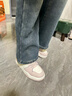 暇步士（Hush Puppies）童鞋新款男童鞋兒童學(xué)生運(yùn)動(dòng)低幫板鞋中大童軟底戶外跑步休閑鞋 HPSQND22SD003玫瑰粉 33 曬單實(shí)拍圖