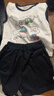 巴帝巴帝夏季嬰幼兒童純棉套裝無(wú)袖背心短褲男女寶寶 黑 汽車樂(lè)園 100 曬單實(shí)拍圖