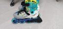 m-cro邁古輪滑兒童溜冰鞋男女初學(xué)平花旱冰硬殼花樣可調 S7藍單鞋M碼 曬單實(shí)拍圖