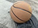 麥蒂WADE/韋德籃球真牛皮7號耐磨標(biāo)準(zhǔn)藍(lán)球 室外專業(yè)七小學(xué)生真牛皮球 吸汗防滑-超纖灰色翻毛-7號籃球 7號 曬單實拍圖