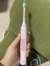 飛利浦（PHILIPS）【肖戰(zhàn)推薦】電動(dòng)牙刷鉆石3系 生日七夕情人節(jié)禮物 情侶款送男生/女友 微泡水流 HX5171/04淡粉色 曬單實(shí)拍圖