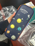 得力(deli)小學生筆袋 EVA大容量文具盒 星空系列抗壓耐摔鉛筆盒 輕盈防水筆袋 橙色男女孩禮物 曬單實拍圖
