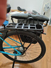 西騎者（WestBiking）自行車后座包大容量貨架馱包全防水公路山地車包尾包長途騎行裝備 黑色一對裝【50L】 曬單實拍圖