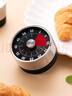 onlycook計時器定時器冰箱貼 磁吸廚房機(jī)械時鐘鬧鐘鬧鈴提醒器 黑色/單個 曬單實(shí)拍圖