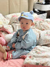 G.DUCKKIDS嬰兒衣服春秋連體衣新生兒沖鋒l衣外套寶寶外出哈衣外出服春裝 狗仔春秋哈衣 80cm 曬單實拍圖