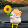 時(shí)鳥(niǎo)自行車(chē)裝飾品小配件電動(dòng)車(chē)裝飾擺件摩托車(chē)推車(chē)風(fēng)車(chē)嬰兒車(chē)玩具掛件 【向日癸風(fēng)車(chē)小豬——彩盒裝】 曬單實(shí)拍圖