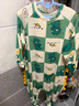 G.DUCKKIDS童裝女童睡衣春秋季25新款兒童家居服連體小恐龍衣服寶寶防踢睡袋 綠色 110 尺碼4~5歲【100-110cm】 曬單實(shí)拍圖