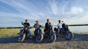 摩多狼（MOTOWOLF）摩托車防風防摔護膝護肘四件騎車電動車護腿四季騎行男女全套裝備 曬單實拍圖
