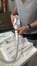德爾瑪（Deerma）蒸汽清潔機(jī) ZQ610 蒸汽拖把 家用高溫蒸汽機(jī) 廚房油污清洗機(jī) 布藝沙發(fā)殺菌消毒多功能清潔機(jī)  曬單實拍圖