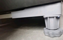 海爾（Haier）適用洗衣機底座通用置物支架海爾滾筒防震腳墊冰箱移動(dòng)萬(wàn)向輪墊高腳架 新品四腳固定款 曬單實(shí)拍圖