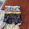 浪莎【10A抗菌+防螨】男士?jī)?nèi)褲男純棉平角褲透氣大碼短褲 4條 曬單實(shí)拍圖