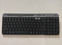 羅技（Logitech）時尚系列 K580 鍵盤 藍牙鍵盤 辦公鍵盤 無線鍵盤 便攜超薄鍵盤 筆記本鍵盤 平板鍵盤 星空灰 曬單實拍圖