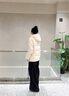 波司登（BOSIDENG）25年新款冬季羽絨服男女情侶短款90絨連帽保暖百搭外套B250245550 店長(cháng)推薦-暖絨米7C28 XS 155/80A 體重約100斤以?xún)?曬單實(shí)拍圖