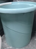 茶花（CHAHUA）水桶手提式帶蓋儲水桶pp材質(zhì)加厚學生宿舍家用洗衣洗車釣魚水 帶蓋水桶淺藍色 21L 1個 曬單實拍圖