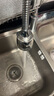 GuGuGo【德國】水龍頭延伸器廚房龍頭起泡器轉接頭菜盆萬(wàn)向增壓防濺頭 雙檔【17cm】萬(wàn)能接頭+延伸定型 增壓防濺丨萬(wàn)向延伸丨通用安裝 曬單實(shí)拍圖