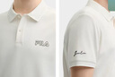 FILA 斐樂(lè)官方男子針織短袖POLO衫2025夏季新款簡(jiǎn)約休閑基礎(chǔ)上衣 云菇白-WT XL 180/100A/XL 曬單實(shí)拍圖