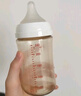 貝親奶瓶ppsu 新生兒奶瓶 防脹氣奶瓶 還原母乳親喂感寬口徑耐摔 240ml 配L奶嘴 6個(gè)月以上 曬單實(shí)拍圖