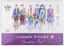 康頌（CANSON） 創(chuàng)意本素描速寫本馬克筆本150g插畫手繪本細(xì)紋木漿紙動漫畫本服裝建筑設(shè)計本彩鉛炭筆畫本 創(chuàng)意馬克筆本A3（2本共60張） 曬單實拍圖