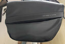 日本斜挎包男騎行機能工裝差包潮牌胸包男士通勤潮流單肩包 【磁吸款】子夜黑 曬單實(shí)拍圖