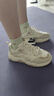 FILA 斐樂山丘鞋COLLINA女鞋復古運動鞋春新款戶外休閑老爹鞋 棉花糖/樸色-MA 37.5 曬單實拍圖