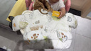 巴拉巴拉嬰兒羽絨服男童冬季女童短款外套造型可愛(ài)洋氣萌208424107234 曬單實(shí)拍圖