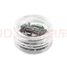 ZP 軟火石通用打火機火石粒2.2mm砂輪火機充氣火機大火花石電石配件 黑色裝 套裝 50個(gè) 曬單實(shí)拍圖