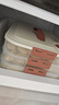 京東京造 餃子盒食品級PP5 可計時(shí)手提大容量冰箱保鮮收納盒 （三層一蓋） 曬單實(shí)拍圖