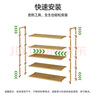 安爾雅楠竹簡(jiǎn)易鞋架門(mén)口多層家用鞋架子宿舍木質(zhì)防塵鞋柜置物架 5層80cm 曬單實(shí)拍圖
