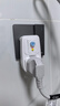 國(guó)際電工漏電保護(hù)插頭 家用電器熱水器防水防觸電保護(hù)器 插座轉(zhuǎn)換頭 加厚款-漏保插頭16A(直插款)  曬單實(shí)拍圖
