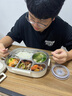 雙槍（Suncha）鈦健康不銹鋼飯盒學(xué)生上班族可微波爐餐盒比316好1.5L配保溫袋 曬單實(shí)拍圖