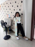 G.DUCKKIDS童裝女童防曬衣長款夏季2024新款兒防曬服薄款吊染女大童冰絲外套 青檸色-aqcmsko 140 適合130-140cm年齡9-10歲 曬單實拍圖